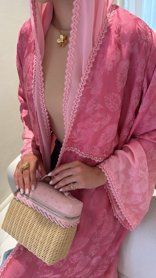 Pink Ombré Leaves