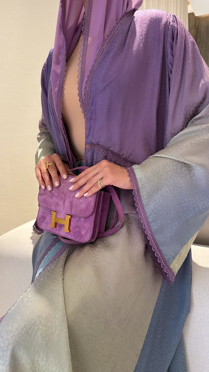Purple Blueish Olive Ombré