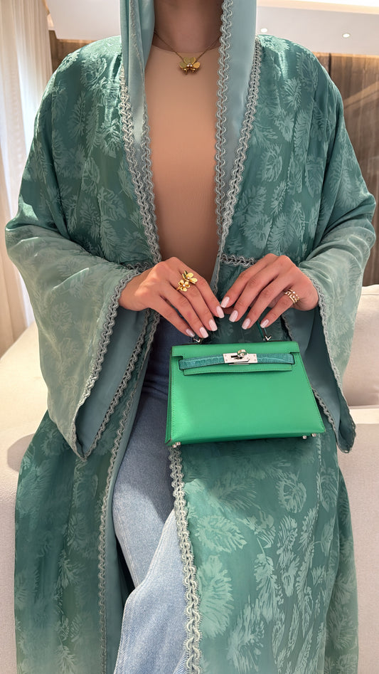 Green Ombré Leaves