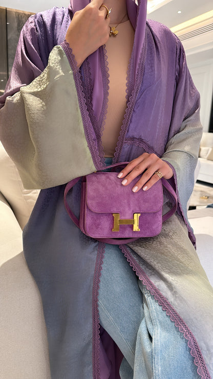 Purple Blueish Olive Ombré