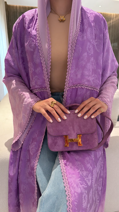 Purple Ombré Leaves