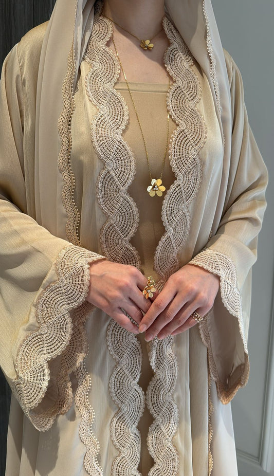 Beige Waves